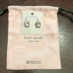 Kate Spade Crystal Drop Earrings